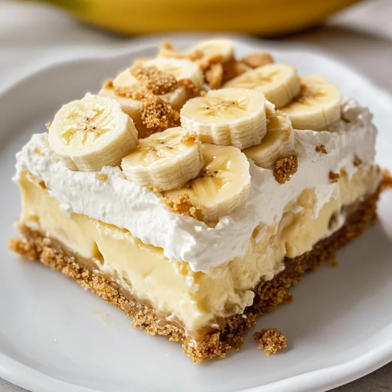 Banana Cream Dessert