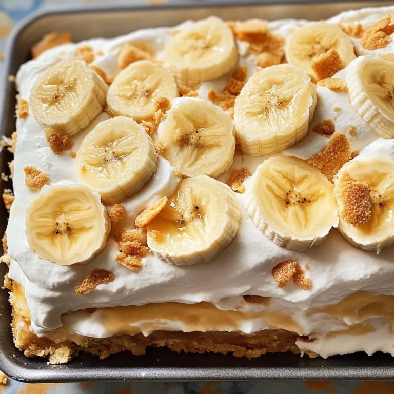 Banana Pudding Lasagna