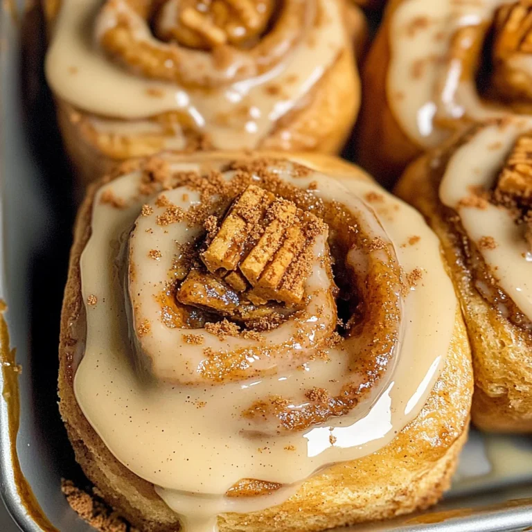 Biscoff Cookie Butter Cinnamon Rolls Recipe