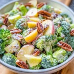 Broccoli Salad Recipe with Creamy Lemon Dressing (VIDEO)