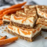 Carrot Cake Cheesecake Bars