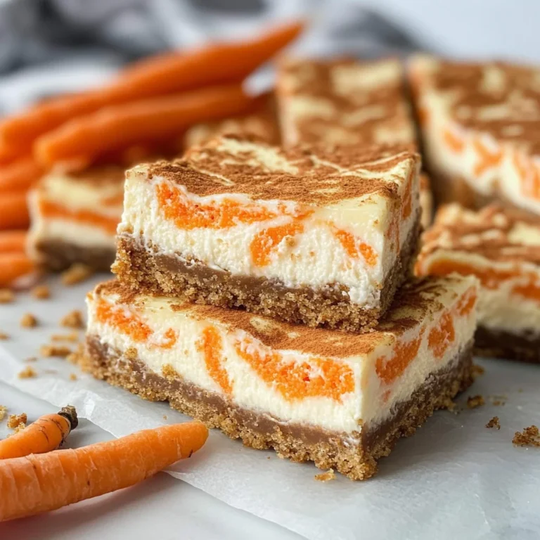 Carrot Cake Cheesecake Bars