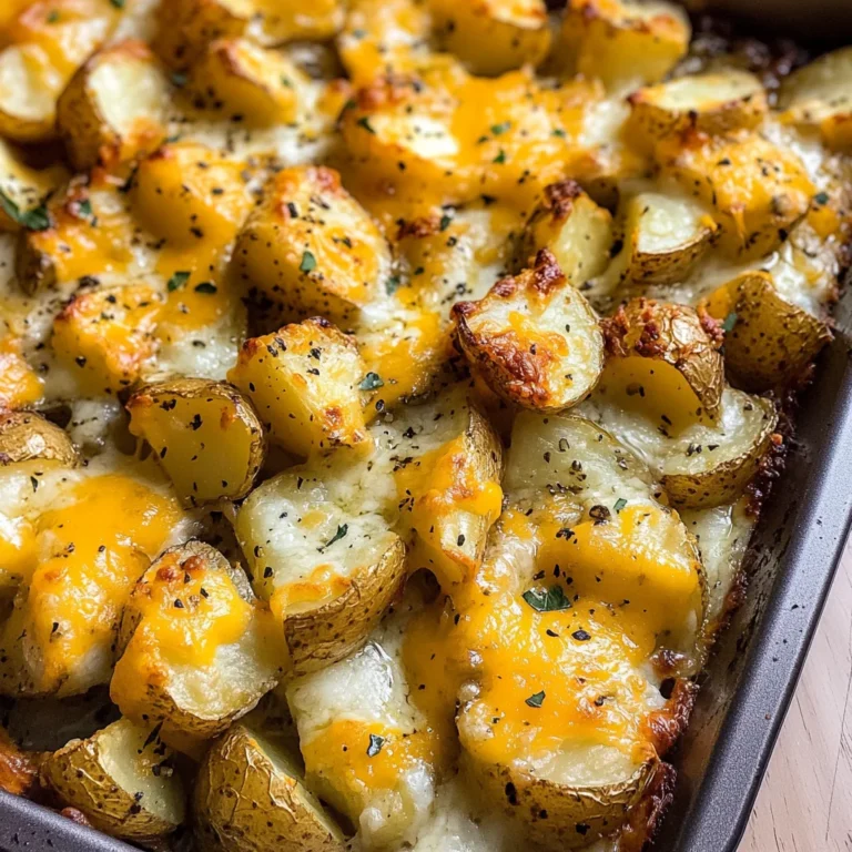 Cheesy Ranch Oven Roasted Potatoes