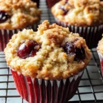 Cherry Cobbler Muffins