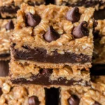 Chocolate Chip Peanut Butter Oatmeal Bars