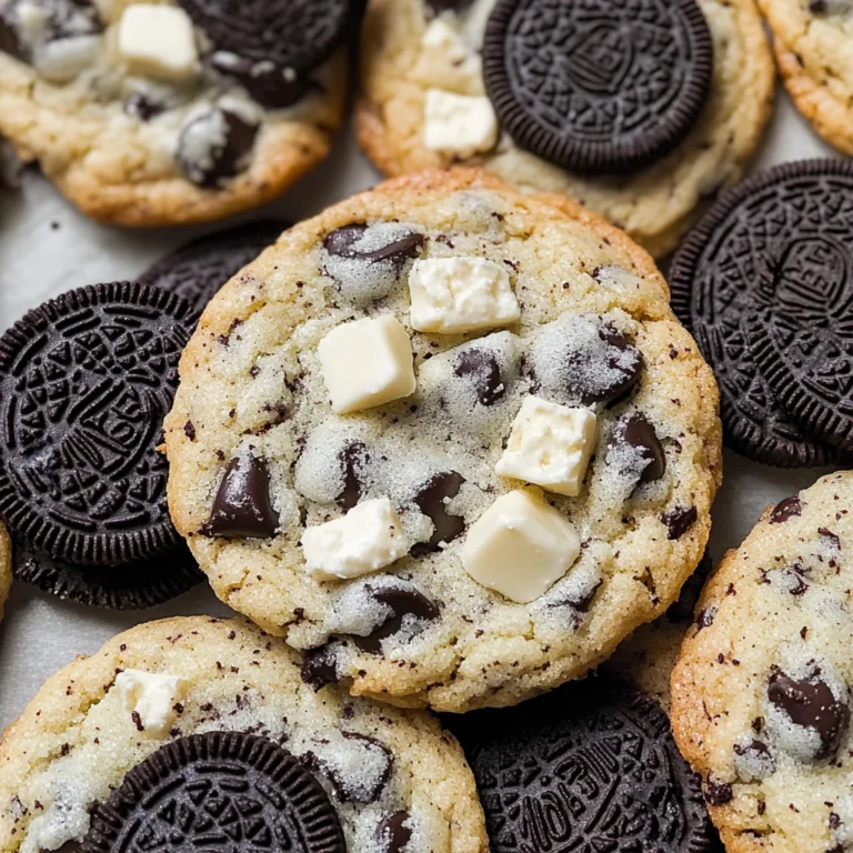Cookies and Cream Cookie Recipe