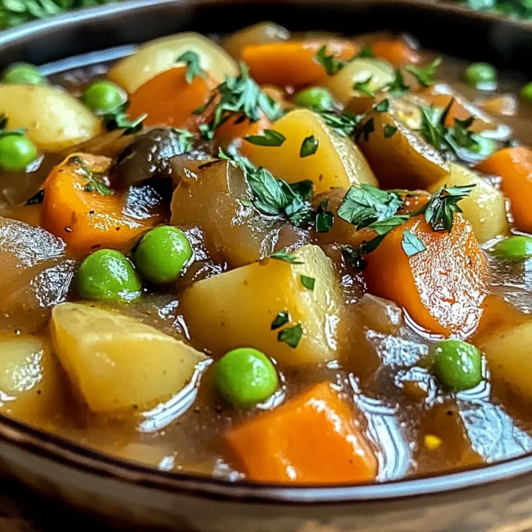 Cozy Up with Irish Vegetarian Stew: A Hearty Delight