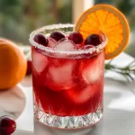 Cranberry Amaretto Kiss Cocktail