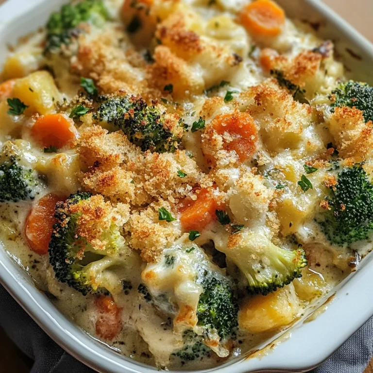 Creamy Winter Vegetable Casserole