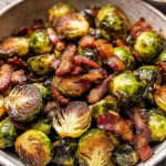Crispy Maple Turkey Bacon Brussels Sprouts