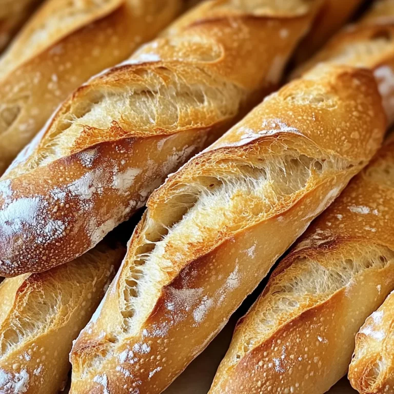 Crusty Mini Baguettes: The Best Homemade Bakery Treat