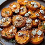 Delicious Honey Feta Sweet Potato Rounds Recipe for Any Meal