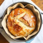 EASY DUTCH OVEN NO KNEAD BREAD