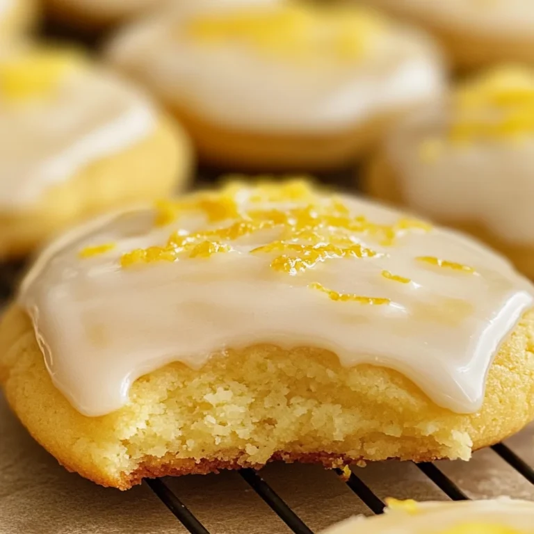 Glazed Lemon Cookies