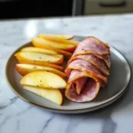 Ham, Apple and Cheese Wraps