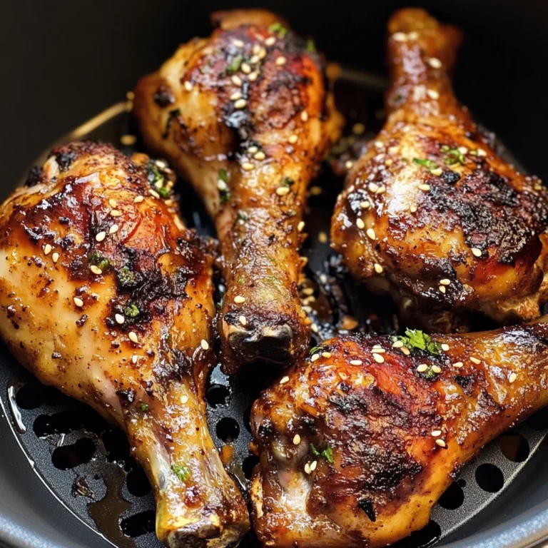 Kalbi Chicken Legs in Air Fryer