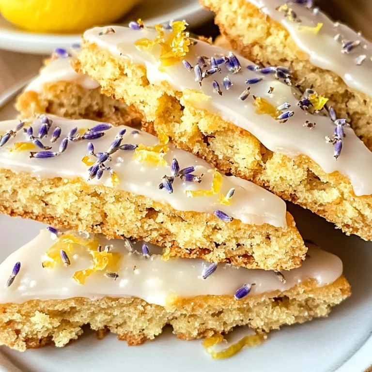 Lavender Lemon Biscotti