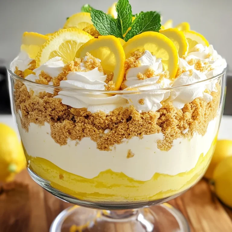 Lemon Lush Trifle