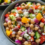 Mediterranean Dense Bean Salad (Viral TikTok Recipe)