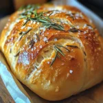 No-Knead Rosemary Sea Salt Bread – So Easy!