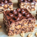 No Bake Chocolate Oatmeal Bars