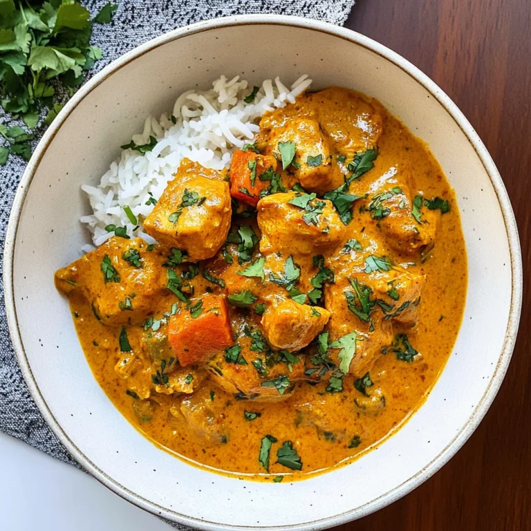 Pumpkin Coconut Chicken Curry