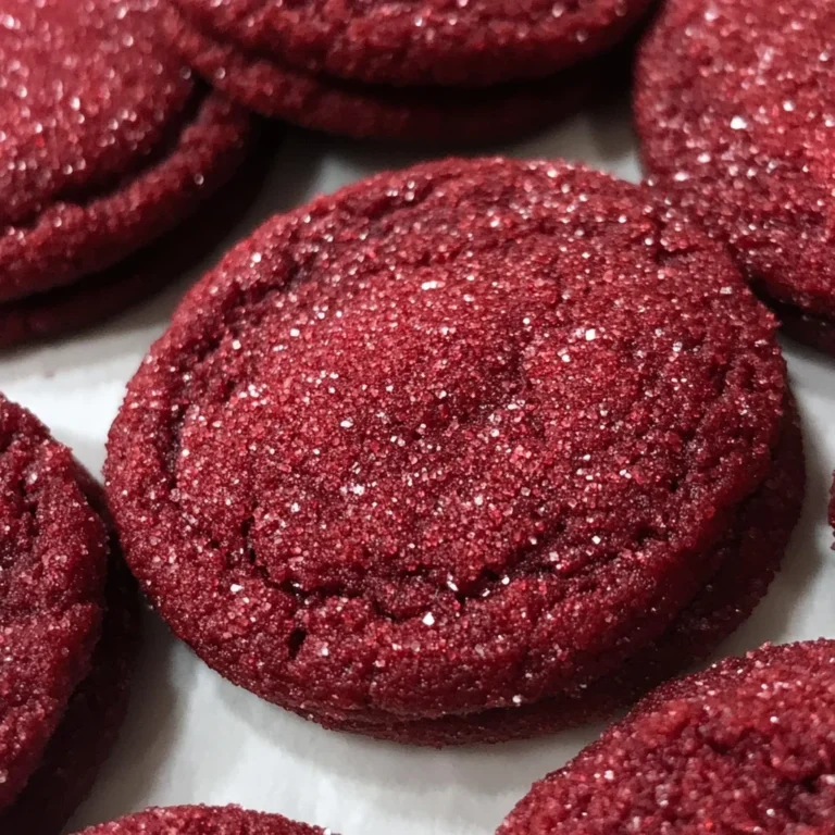 Red Velvet Cookies Recipe