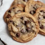 Soft and Chewy Banana Chocolate Chip Cookies
