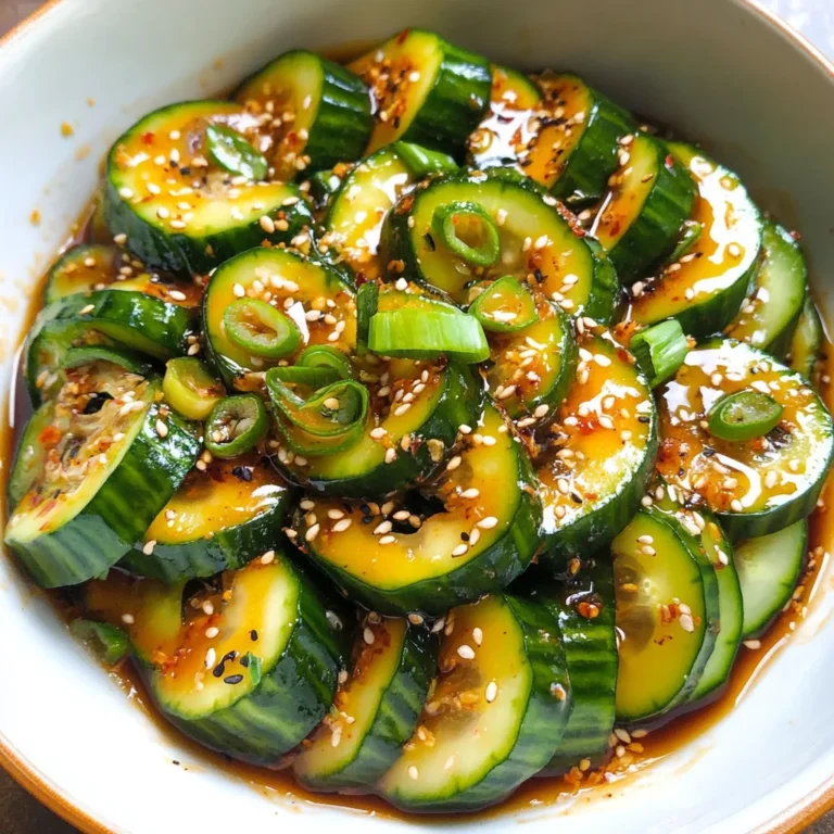 Spicy Asian Cucumber Salad