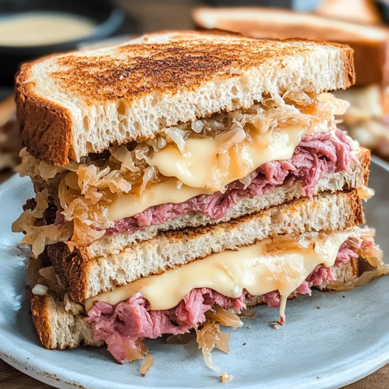 The Best Air Fryer Reuben Sandwich Recipe