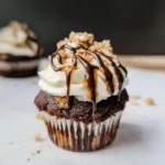 The Ultimate S'mores Brownie Cupcakes