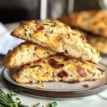 Turkey Bacon Cheddar Chive Scone Recipe