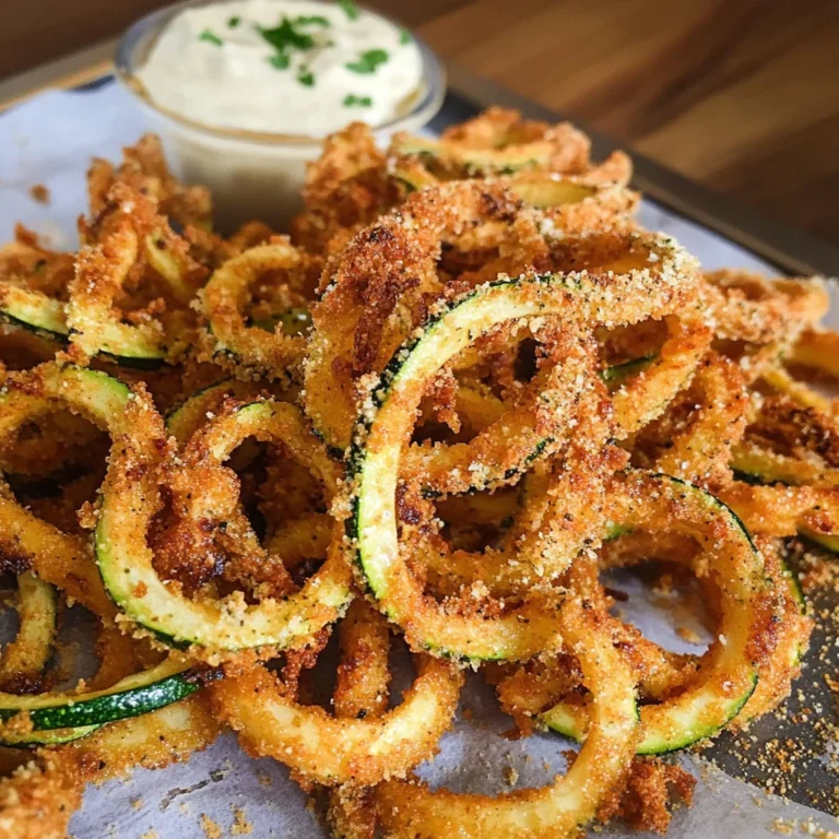 Air Fryer Curly Zucchini Fries