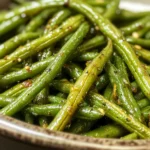 Air Fryer Roasted Green Beans