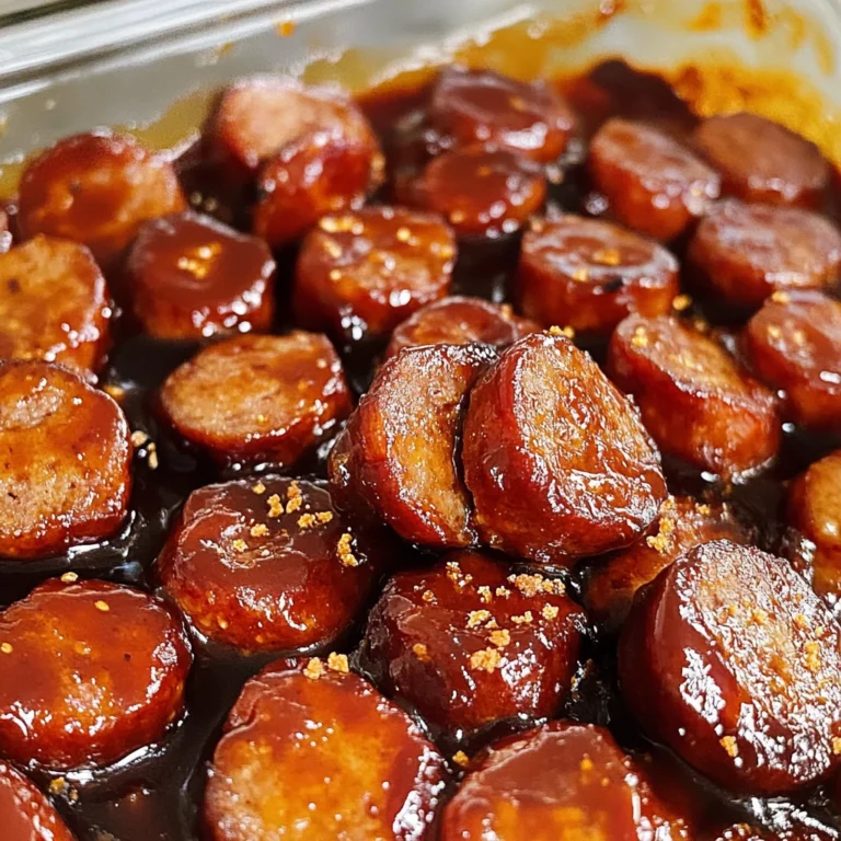 BBQ Sausage Bites