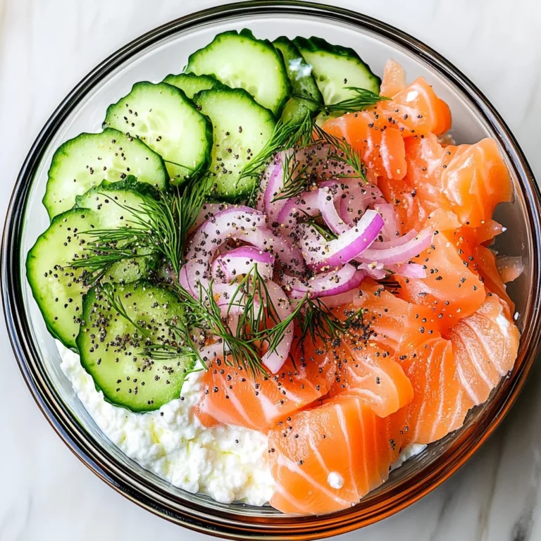 Bagel Cottage Cheese Breakfast Bowl