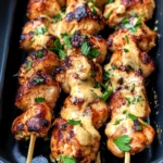 Bang Bang Chicken Skewers
