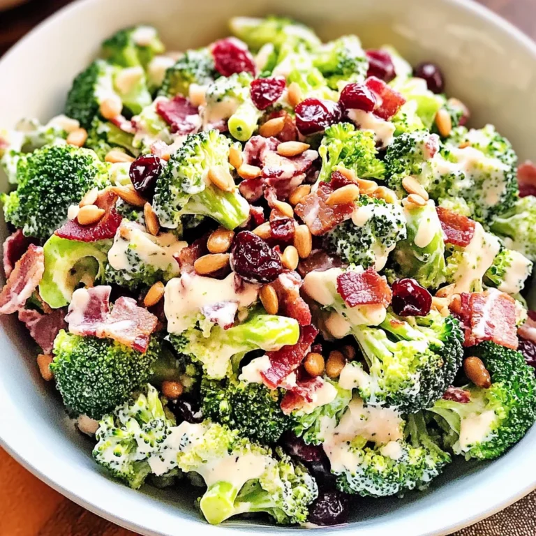 Best Broccoli Salad Recipe (Easy, Make-ahead recipe)