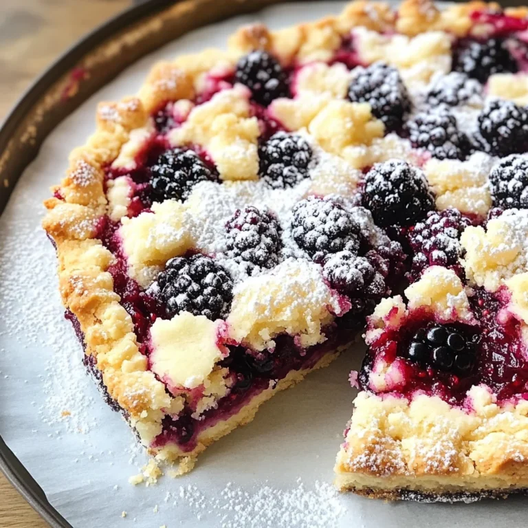 Blackberry Shortbread Wedges