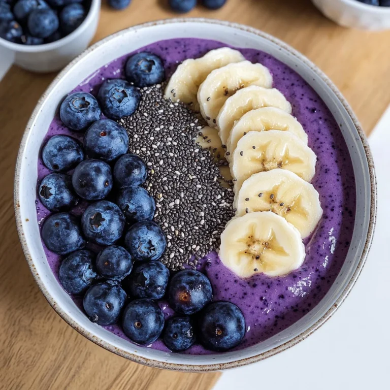 Blueberry Banana Smoothie Bowl