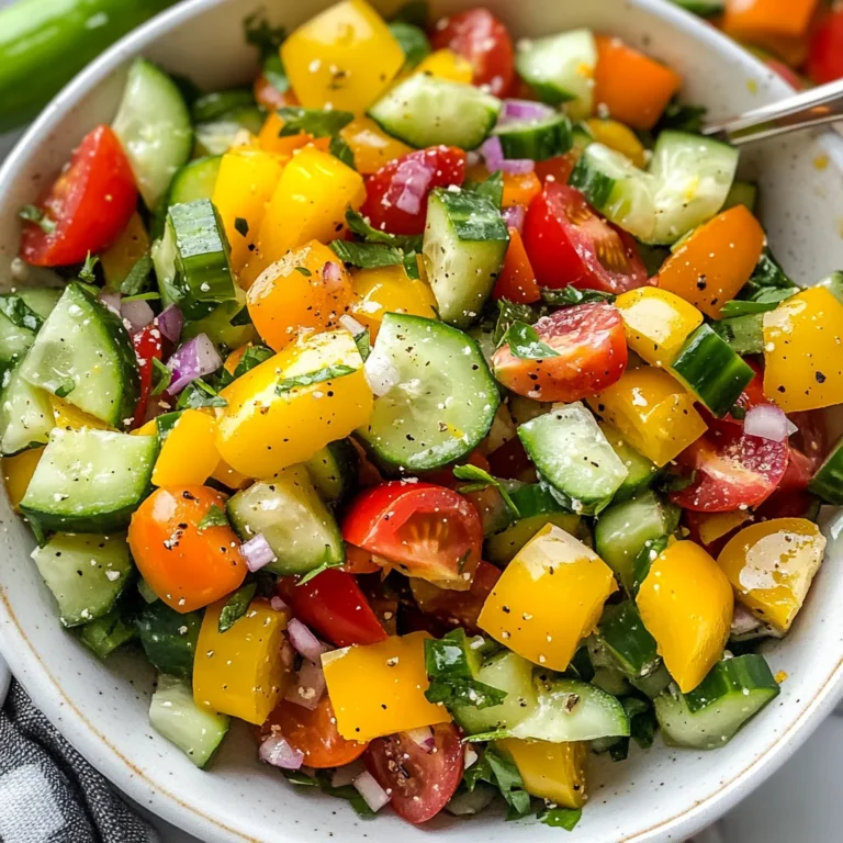 CHOPPED VEGETABLE SALAD