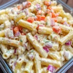 Cheddar Sour Cream Macaroni Salad Recipe