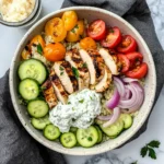 Chicken Tzatziki Bowls