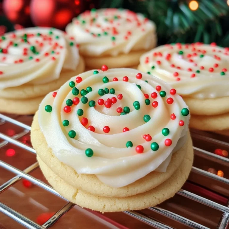 Christmas Sugar Cookies (Crumbl Copycat)