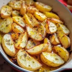 Classic Greek Lemon Potatoes