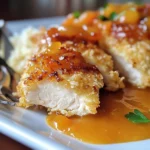 Coconut Chicken with Apricot Sauce