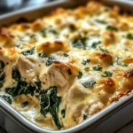 Creamy Chicken and Spinach Casserole