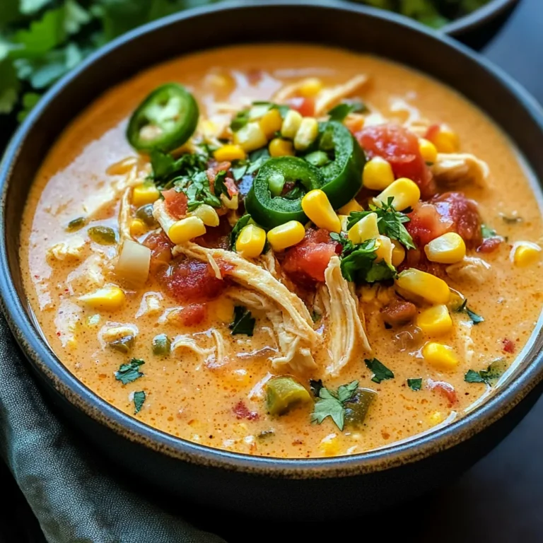 Creamy Chipotle Chicken Soup