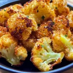 Crispy Parmesan Roasted Cauliflower
