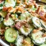 Cucumber Caesar Salad